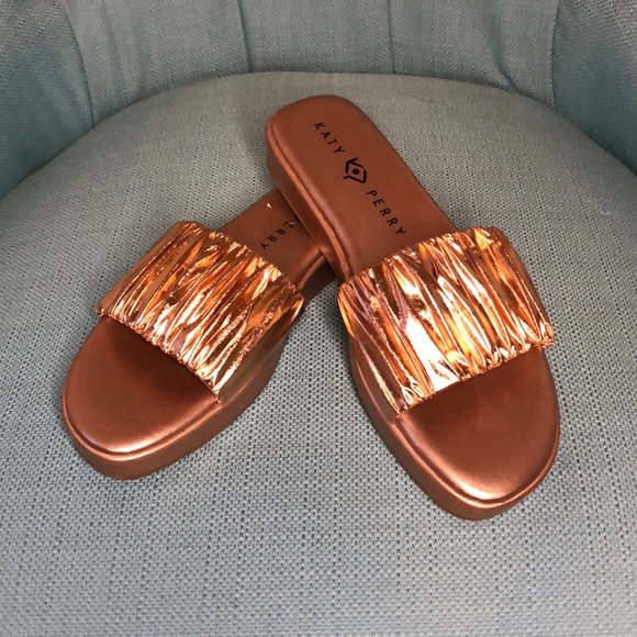 katy perry rose gold shoes
